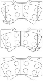 Комплект тормозных колодок AISIN A1N156